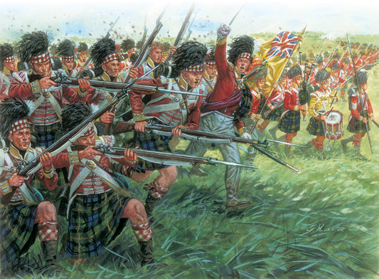 Italeri - NAPOLEONIC WARS SCOTS INFANTRY KIT 1:72 - Cod. IT6136