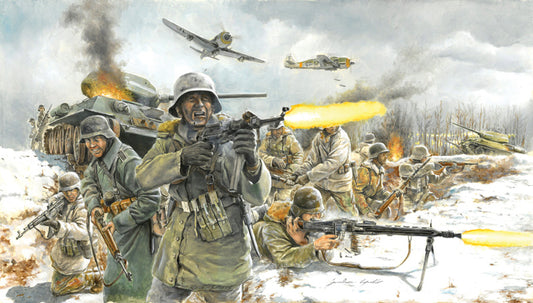 Italeri - GERMAN INFANTRY (WINTER UNIFORM) KIT 1:72 - Cod. IT6151