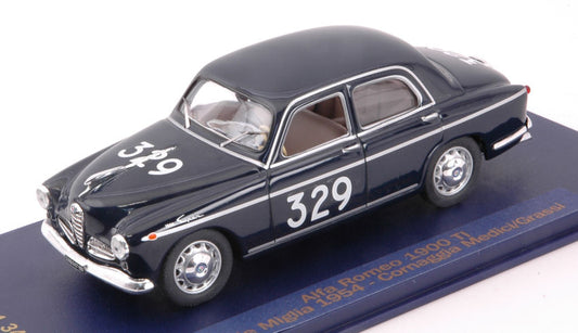 M4 - ALFA ROMEO 1900 TI N.329 MILLE MIGLIA 1954 CORNAGGIA MEDICI-GRASSI 1:43 - Cod. M47119