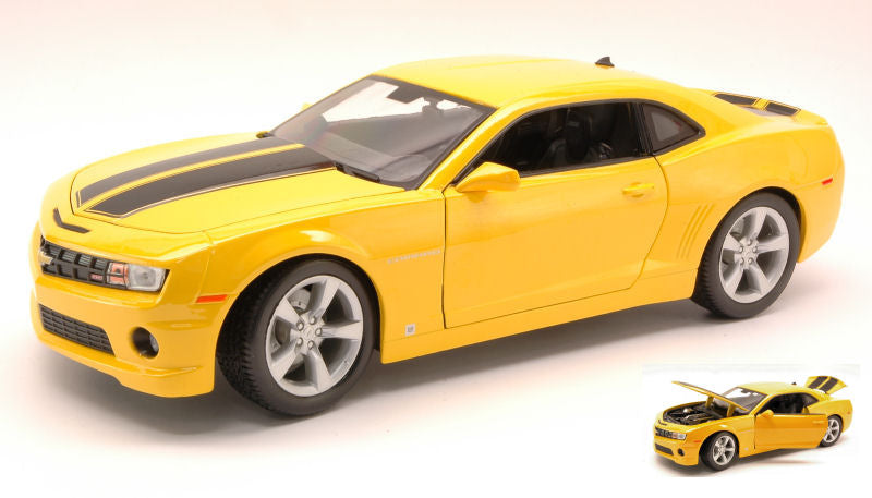 Maisto - CHEVROLET CAMARO SS RS 2010 YELLOW/BLACK 1:18 - Cod. MI31173