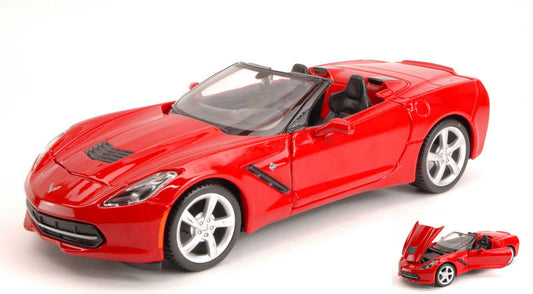 Maisto - CORVETTE STINGRAY COUPE 2014 RED 1:24 - Cod. MI31501R