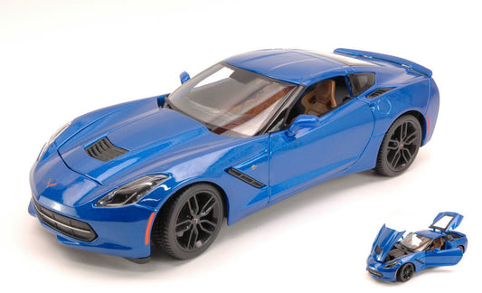 Maisto - CORVETTE STINGRAY Z51 2014 BLUE 1:18 - Cod. MI31677BL