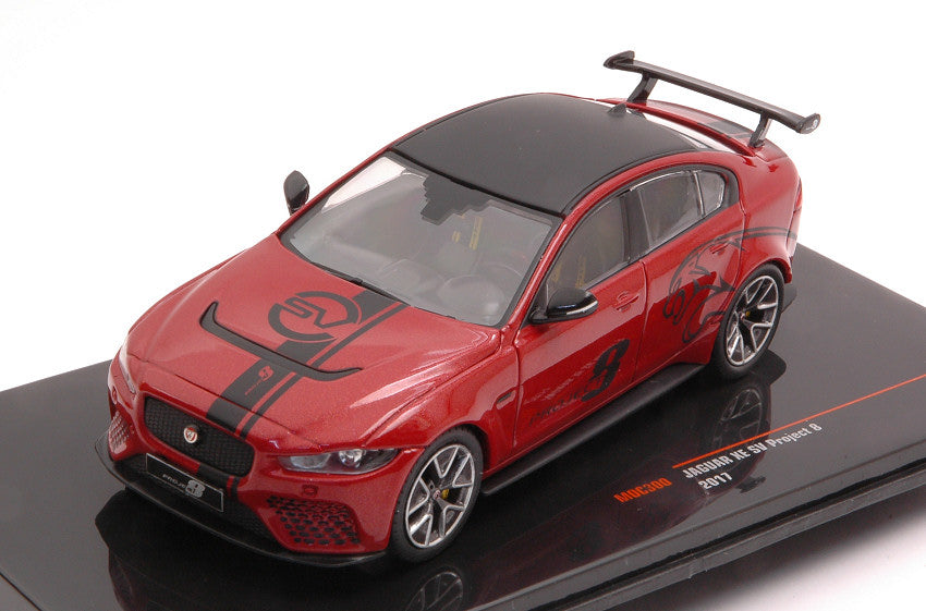 Ixo Model - JAGUAR XE SV PROJECT 8-201 RED 1:43 - Cod. MOC300
