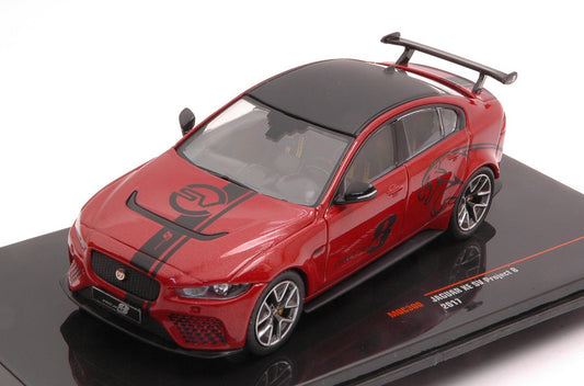 Ixo Model - JAGUAR XE SV PROJECT 8-201 RED 1:43 - Cod. MOC300