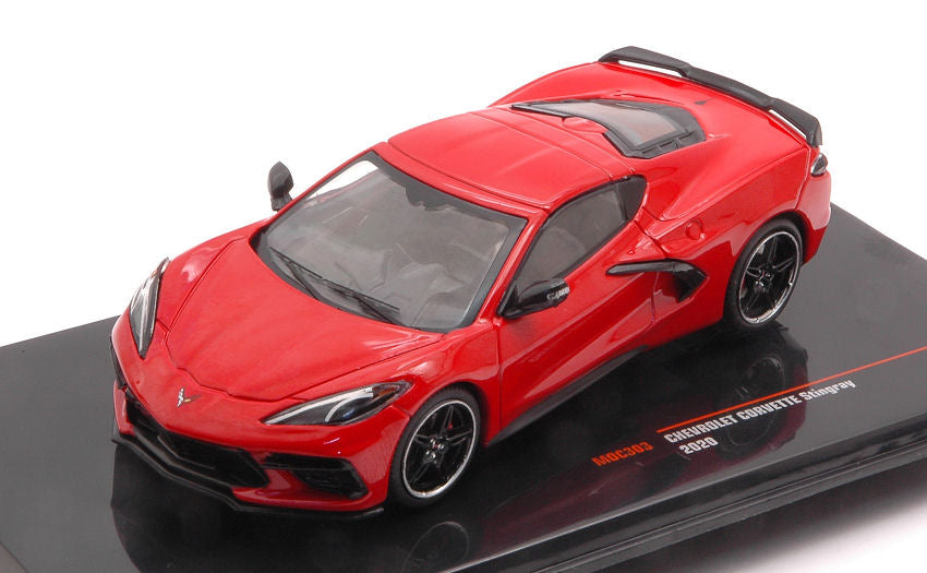 Ixo Model - CHEVROLET CORVETTE C8 2020 RED 1:43 - Cod. MOC303
