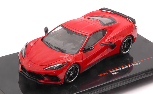Ixo Model - CHEVROLET CORVETTE C8 2020 RED 1:43 - Cod. MOC303