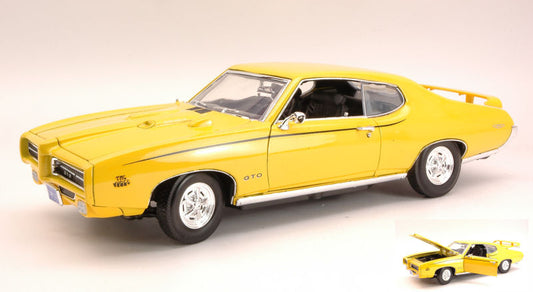 Motormax - PONTIAC GTO JUDGE 1969 YELLOW 1:18 - Cod. MTM73133Y