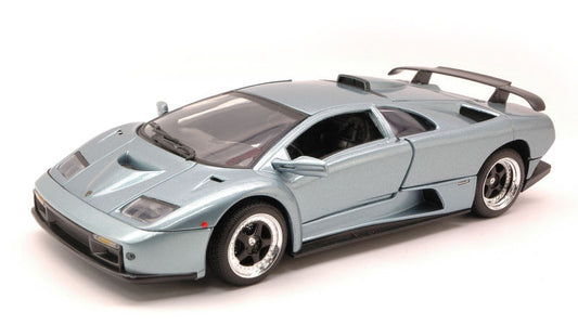 Motormax - LAMBORGHINI DIABLO GT 1999 SILVERBLUE 1:18 - Cod. MTM73168SL