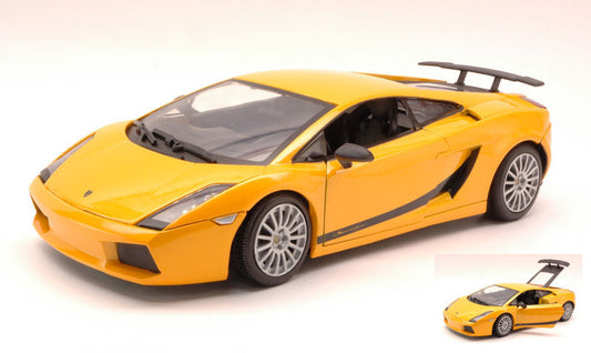 Motormax - LAMBORGHINI GALLARDO SUPERLEGGERA 2007 MET.YELLOW 1:18 - Cod. MTM73181MY