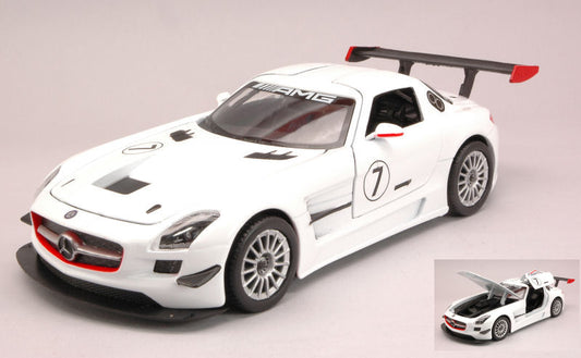 Motormax - MERCEDES SLS AMG GT3 WHITE 1:24 - Cod. MTM73772W