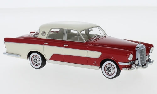 Neo Scale Models - MERCEDES GHIA 300C BERLINA 1956 RED/BEIGE 1:43 - Cod. NEO47290