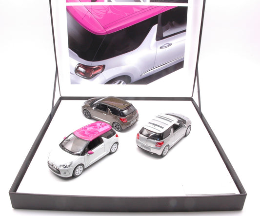 Norev - COFFRET 3 CITROEN DS3 2012 ED.LIMIT.PCS 700 1:43 - Cod. NV155286