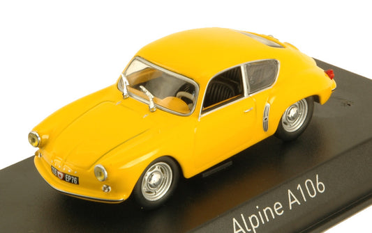 Norev - ALPINE RENAULT A106 1956 YELLOW 1:43 - Cod. NV517822
