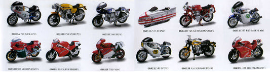 New Ray - DUCATI STORICHE 12 ASSORTITE SCALA 1:32 - Cod. NY06037