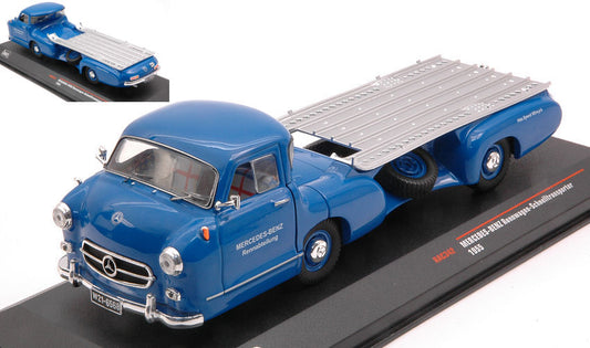 Ixo Model - MERCEDES RENNTRANSPORTER 1955BLAUES WUNDER 1:43 - Cod. RAC342