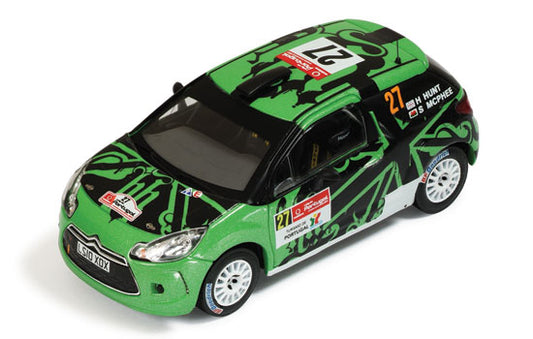 Ixo Model - CITROEN DS3 R3 N.27 35th PORTUGAL IRC 2011 HUNT-MARSHALL 1:43 - Cod. RAM461