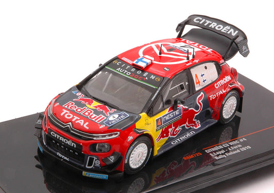 Ixo Model - CITROEN C3 WRC N.4 RALLY FINLAND 2019 LAPPI-FERM 1:43 - Cod. RAM725