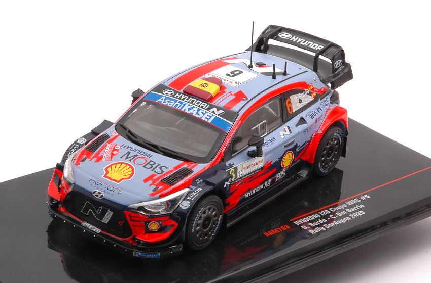 Ixo Model - HYUNDAI i2 COUPE WRC N.6 RALLY SARDEGNA 2020 SORDO-DEL BARRIO 1:43 - Cod. RAM763