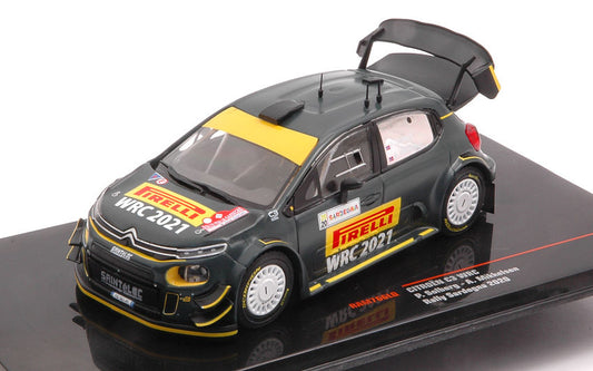 Ixo Model - CITROEN C3 WRC N.21 RALLY SARDEGNA 2020 SOLBERG-MIKKELSEN 1:43 - Cod. RAM766