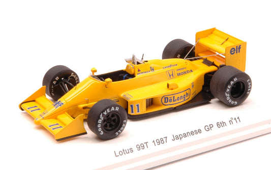 Reve Collection - LOTUS 99TB S.NAKAJIMA 1987 N.11 6th JAPAN GP W/DECALS 1:43 - Cod. REVE70184