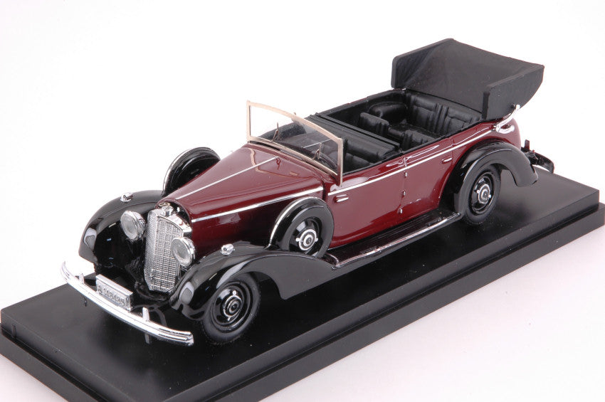 Rio - MERCEDES 770 OPEN CABRIO 1938 AMARANT/BLACK 1:43 - Cod. RI4021