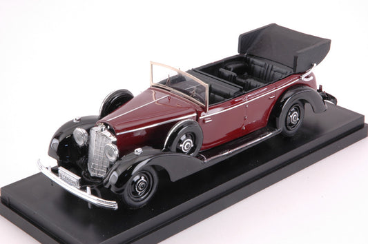 Rio - MERCEDES 770 OPEN CABRIO 1938 AMARANT/BLACK 1:43 - Cod. RI4021