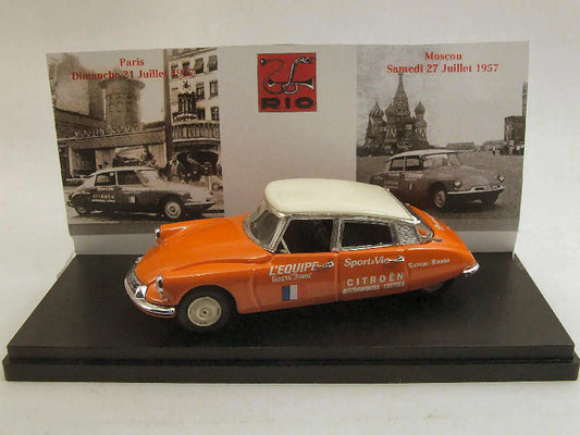 Rio - CITROEN ID 19 PARIS-MOSCOW 1957 1:43 - Cod. RI4373
