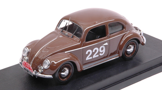 Rio - VW COCCINELLE N.229 52th MONTE CARLO 1952 NATHAN-SCHELLHAAS 1:43 - Cod. RI4414