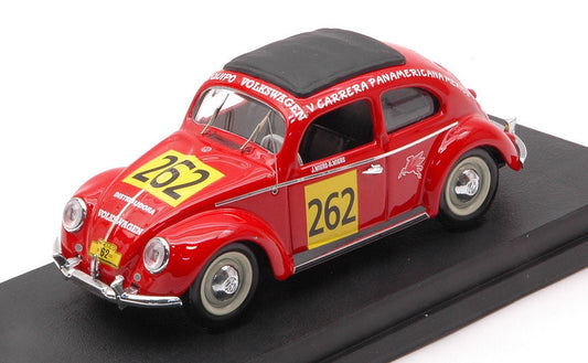 Rio - VW BEETLE N.262 CARRERA PANAMERICANA 1954 J.WIERS-R.WIERS 1:43 - Cod. RI4418
