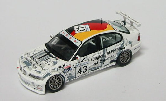 Spark Model - BMW 320 I D.MULLER ETCC 2002 1:43 - Cod. S0402