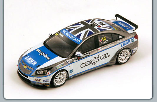 Spark Model - CHEVROLET CRUZE 1.6T N.14 WTCC 2013 JAMES NASH 1:43 - Cod. S2453