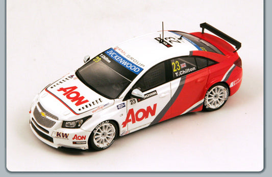 Spark Model - CHEVROLET CRUZE 1.6T N.23 WTCC 2013 TOM CHILTON 1:43 - Cod. S2455