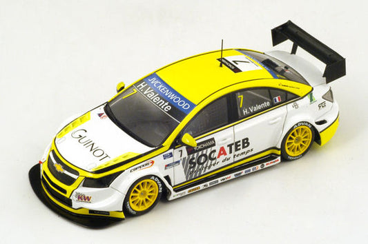 Spark Model - CHEVROLET CRUZE N.7 3rd R2 MARRAKECH WTCC 2014 H.VALENTE 1:43 - Cod. S2458