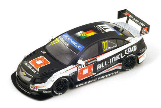 Spark Model - CHEVROLET CRUZE N.77 HUNGARORING WTCC 2014 R.MUNNICH 1:43 - Cod. S2464