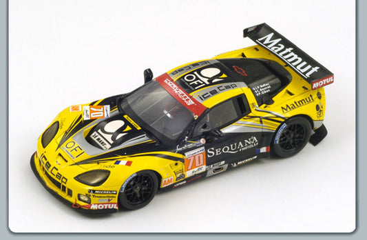 Spark Model - CORVETTE C6 ZR1 N.70 28th LM 2012 BELLOC-BOURRET-GIBON 1:43 - Cod. S3736