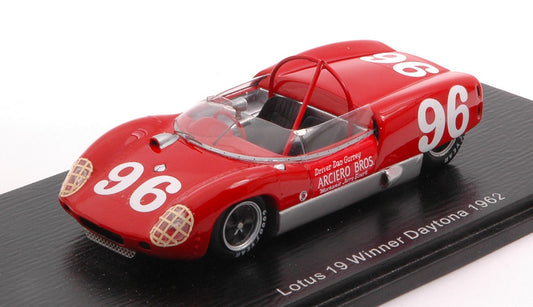 Spark Model - LOTUS 19 N.96 WINNER DAYTONA 1962 DAN GURNEY 1:43 - Cod. S43DA62