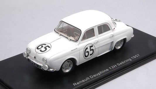Spark Model - RENAULT DAUPHINE N.65 35th 12 H SEBRING 1957 THIRION-FERRIER-SPYDEL 1:43 - Cod. S5219