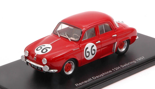 Spark Model - RENAULT DAUPHINE N.66 37th 12 H SEBRING 1957 P.FRERE-J.LUCAS 1:43 - Cod. S5220