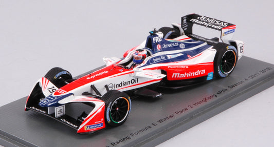 Spark Model - MAHINDRA N.19 WINNER Rd.2 HONG KONG FORMULA E (2017-2018) F.ROSENQVIST - Cod. S5932