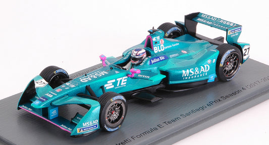 Spark Model - MS&AD ANDRETTI N.27 SANTIAGO FORMULA E (2017-2018) T.BLOMQVIST 1:43 - Cod. S5939