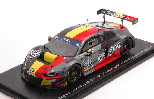 Spark Model - AUDI R8 LMS N.88 FIA GT VALLELUNGA 2019 L.MACHIELS-L.VERDONCK 1:43 - Cod. S6314