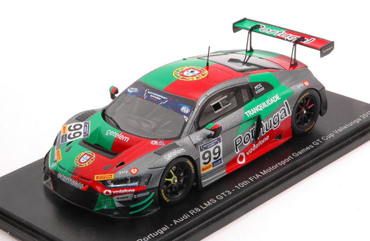 Spark Model - AUDI R8 LMS N.99 FIA GT VALLELUNGA 2019 M.RAMOS-H.CHAVES 1:43 - Cod. S6315