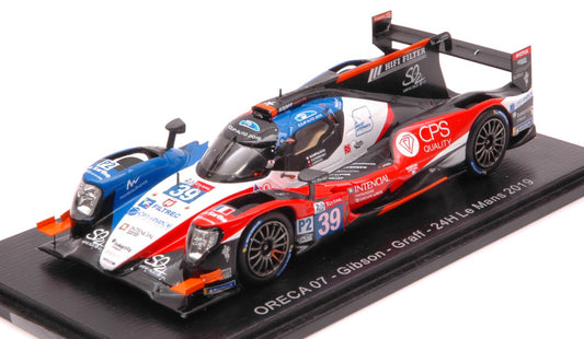 Spark Model - ORECA 07 N.39 LM 2019 GOMMENDY-CAPILLAIRE-HIRSCHI 1:43 - Cod. S7922