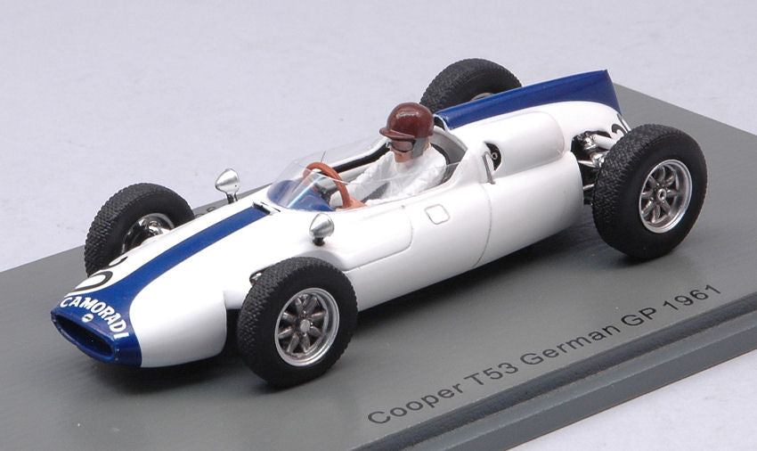 Spark Model - COOPER T53 IAN BURGESS 1961 N.30 GERMAN GP 1:43 - Cod. S8062
