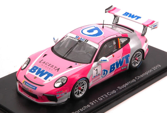 Spark Model - PORSCHE CARRERA CUP N.1 CHAMPION SUPERCUP 2019 MICHAEL AMMERMULLER 1:43 - Cod. S8504
