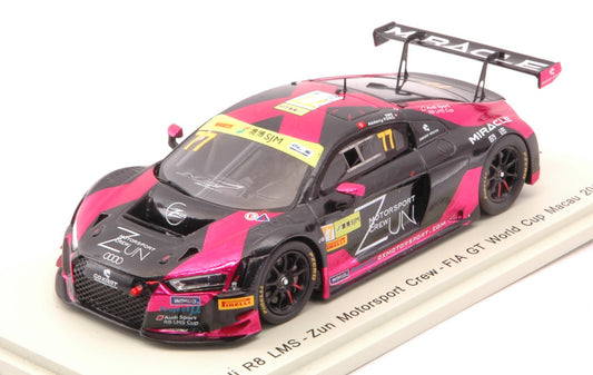 Spark Model - AUDI R8 LMS N.77 FIA GT WORLD CUP MACAU 2018 A.FONG 1:43 - Cod. SA171
