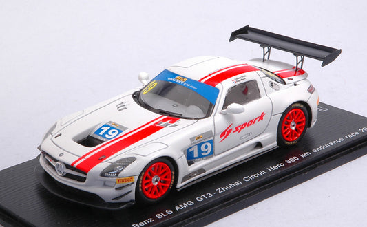 Spark Model - MERCEDES SLS GT3 N.19 ZHUHAI CIRCUIT HERO 600 KM 2018 S.ORTELLI-H.RIPERT - Cod. SA178