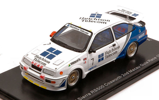 Spark Model - FORD SIERRA RS500 COSWORTH N.7 2nd MACAU GUIA RACE 1989 ANDY ROUSE 1:43 - Cod. SA193