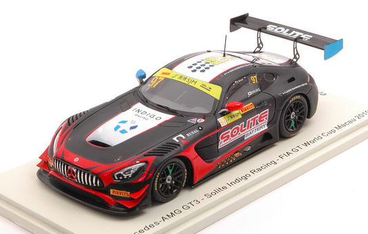 Spark Model - MERCEDES GT3 N.97 FIA GT WORLD CUP MACAU 2019 R.BRUINS 1:43 - Cod. SA219