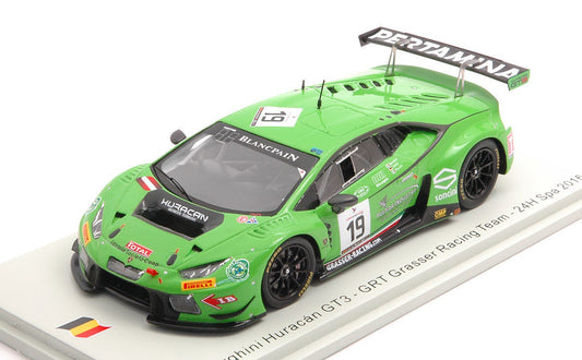 Spark Model - LAMBORGHINI HURACAN GT3 N.19 24 H SPA 2016 PICCINI-STOLZ-BERETTA 1:43 - Cod. SB286
